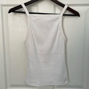 Intimately free people women’s white ribbed tank top